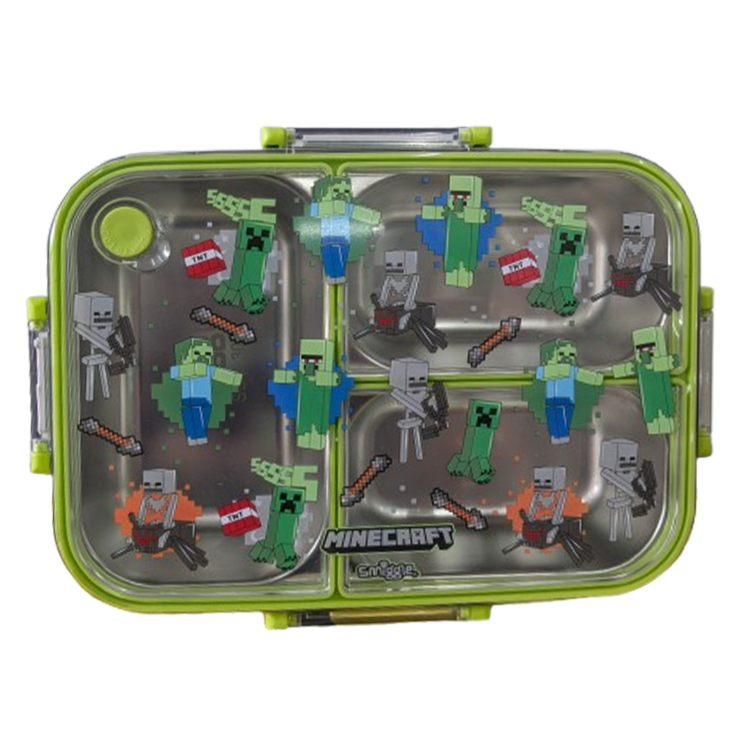 Minecraft Trio Large  Lunch Box